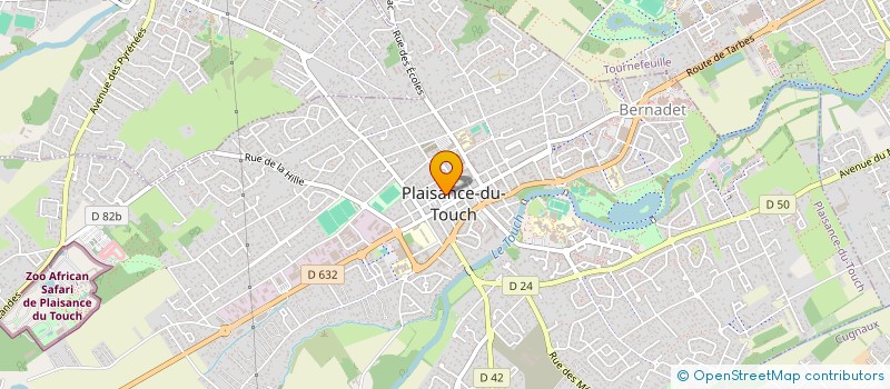 localisation de l'entreprise 840 385 801   PLAISANCE-DU-TOUCH