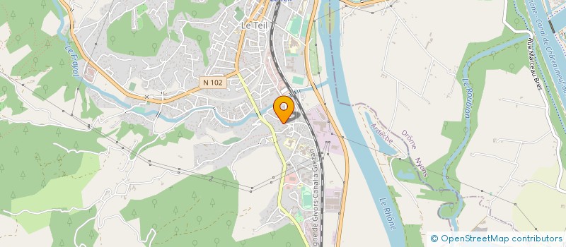 localisation de l'entreprise 840 387 385   LE TEIL