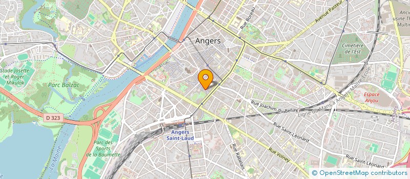 localisation de l'entreprise 840 438 816  à ANGERS