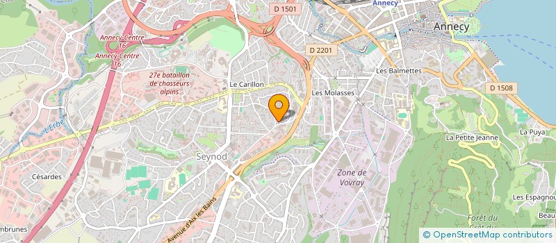 localisation de l'entreprise 840 439 327   ANNECY