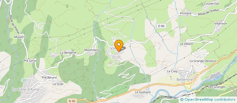 localisation de l'entreprise 840 442 586 à LA PLAGNE TARENTAISE