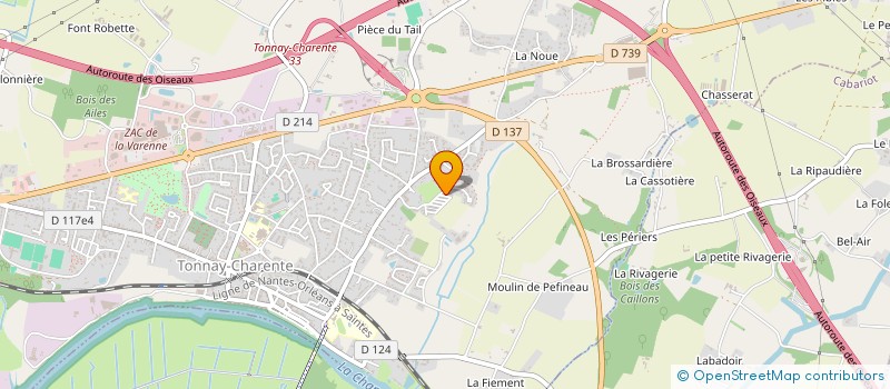 localisation de l'entreprise 840 450 837   TONNAY-CHARENTE