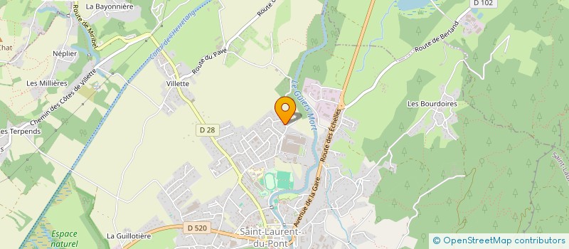 localisation de l'entreprise 840 496 749   SAINT-LAURENT-DU-PONT