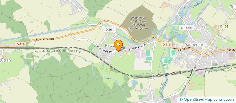 localisation de l'entreprise 840 511 976   SAINT-DIE-DES-VOSGES