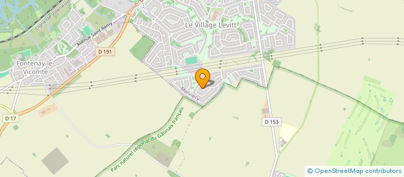 localisation de l'entreprise 840 516 215 à MENNECY