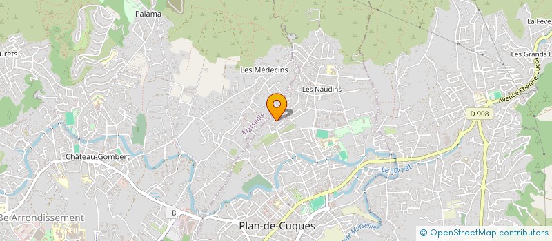 localisation de l'entreprise 840 516 447   PLAN-DE-CUQUES