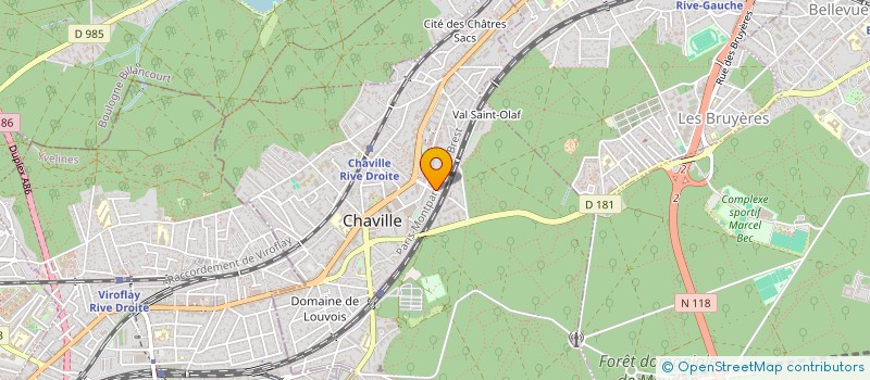 localisation de l'entreprise 840 520 886  à CHAVILLE