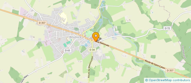 localisation de l'entreprise 840 521 652   BOULOIRE