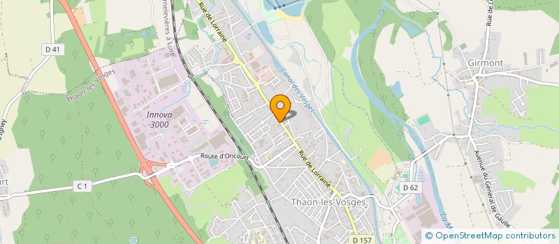 localisation de l'entreprise 840 524 458   VAXONCOURT