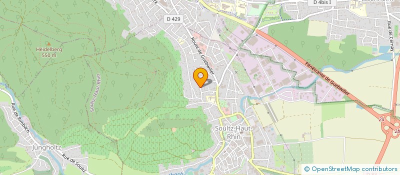 localisation de l'entreprise 840 548 598 à SOULTZ-HAUT-RHIN