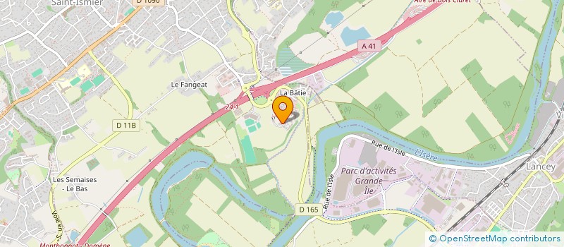 localisation de l'entreprise 840 550 578   SAINT-ISMIER