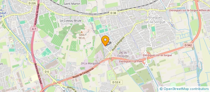 localisation de l'entreprise 840 556 195   CHATEAUNEUF-DU-PAPE