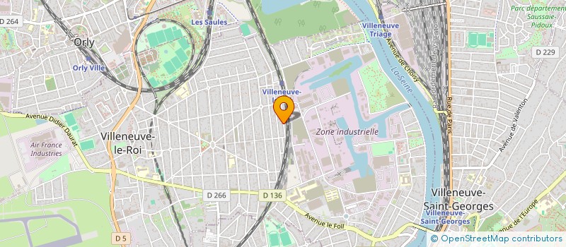 localisation de l'entreprise 840 560 668   VILLENEUVE-LE-ROI