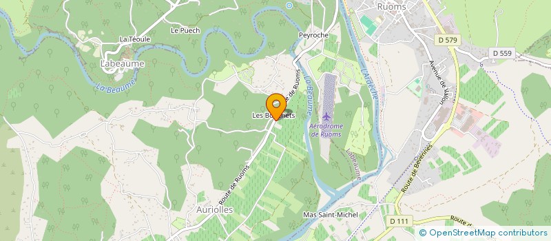 localisation de l'entreprise 840 565 006   SAINT-ALBAN-AURIOLLES