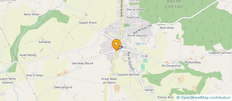 localisation de l'entreprise 840 580 542   BOURBRIAC