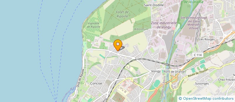 localisation de l'entreprise 840 584 478  à THONON-LES-BAINS