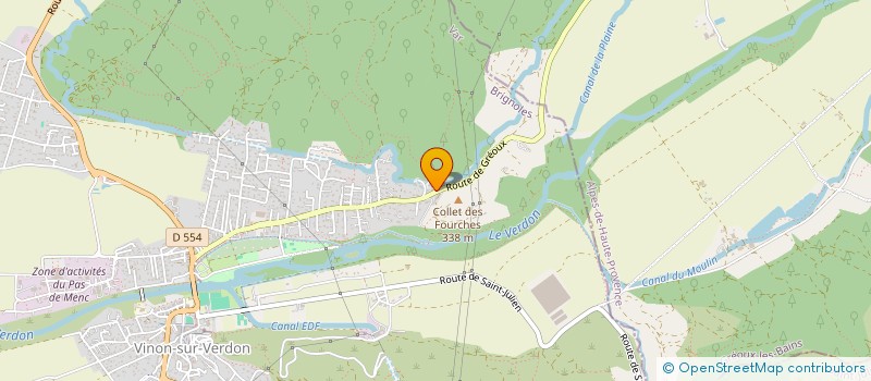 localisation de l'entreprise 840 588 750   VINON-SUR-VERDON