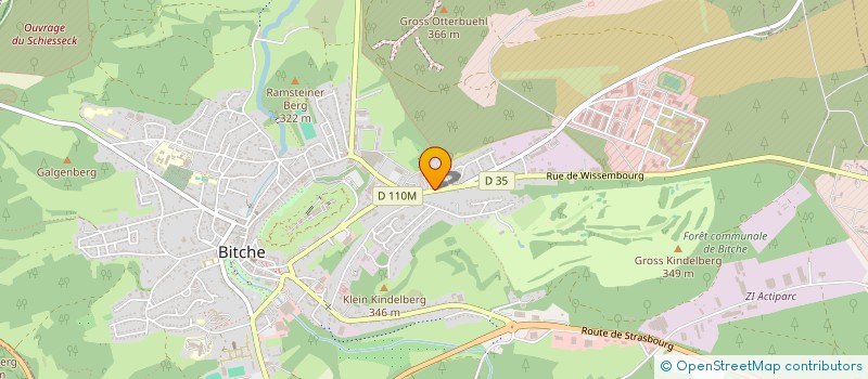 localisation de l'entreprise 840 589 535   BITCHE