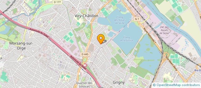 localisation de l'entreprise 840 595 326 à VIRY-CHATILLON