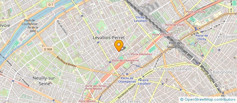 localisation de l'entreprise 840 602 544  à LEVALLOIS-PERRET