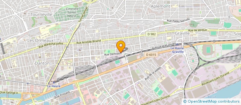 localisation de l'entreprise 840 613 178   LE HAVRE