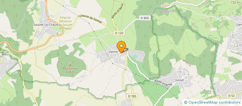 localisation de l'entreprise 840 623 789   ROMAGNAT