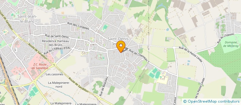 localisation de l'entreprise 840 626 030   SAINT-DENIS-EN-VAL