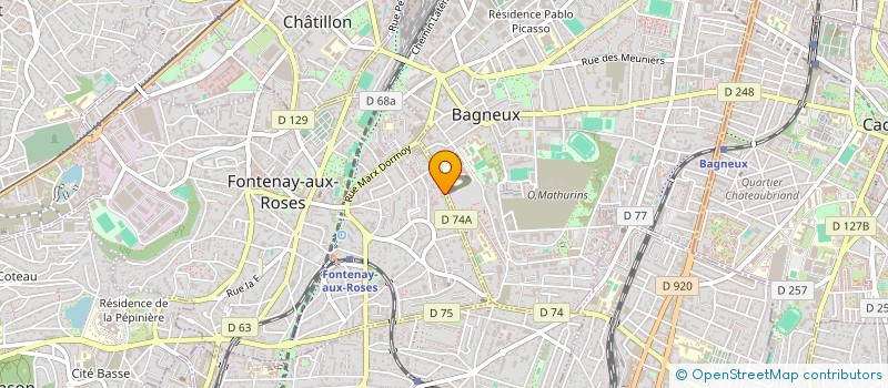 localisation de l'entreprise 840 640 080   BAGNOLET