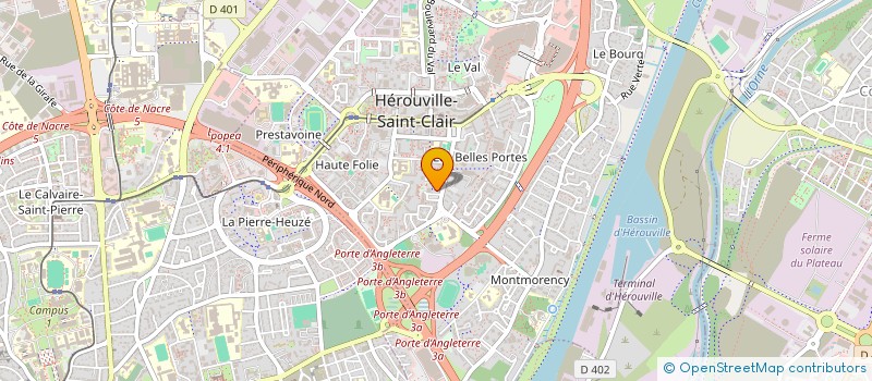 localisation de l'entreprise 840 640 742 à HEROUVILLE-SAINT-CLAIR