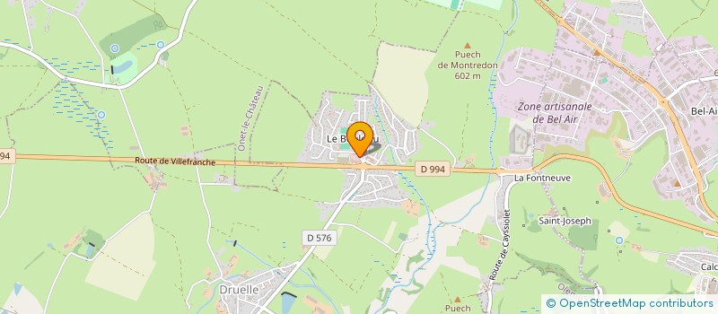 localisation de l'entreprise 840 666 531 à DRUELLE BALSAC