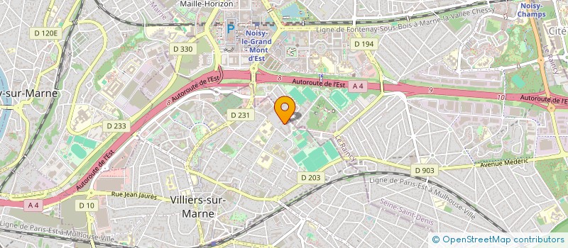 localisation de l'entreprise 840 675 672   VILLIERS-SUR-MARNE