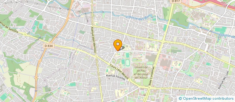 localisation de l'entreprise 840 702 773  à PAU