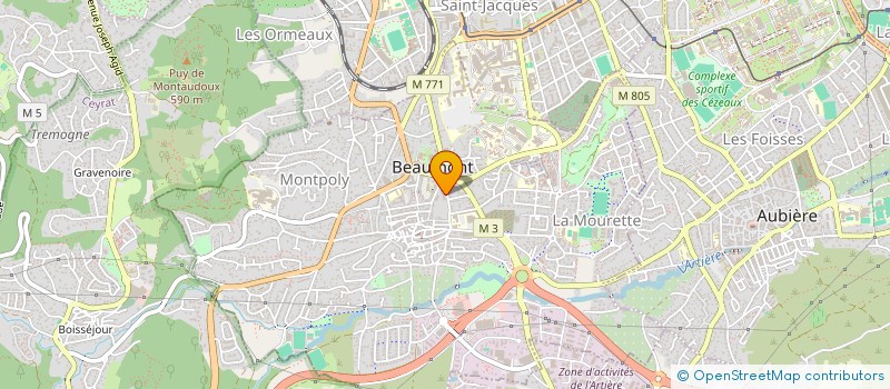 localisation de l'entreprise 840 725 873  à BEAUMONT