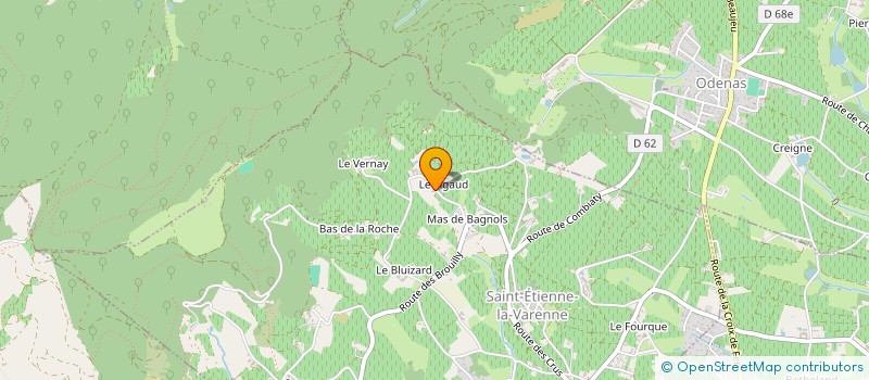 localisation de l'entreprise 840 727 275   SAINT-ETIENNE-LA-VARENNE