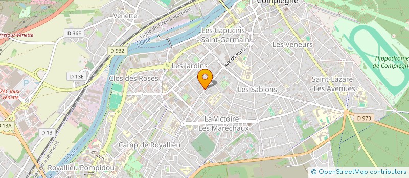 localisation de l'entreprise 840 732 846   RIBECOURT-DRESLINCOURT