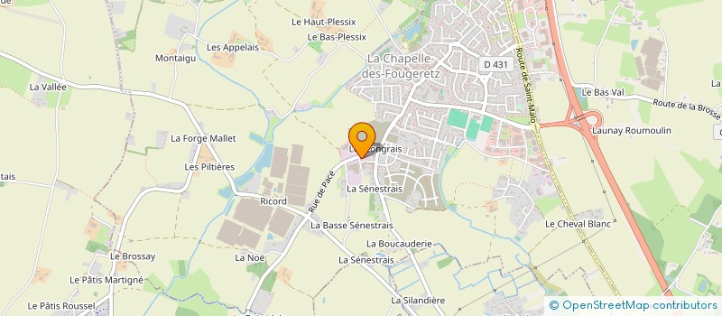 localisation de l'entreprise 840 733 000 à PARTHENAY-DE-BRETAGNE