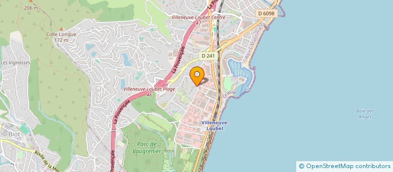 localisation de l'entreprise 840 744 080 à VILLENEUVE-LOUBET
