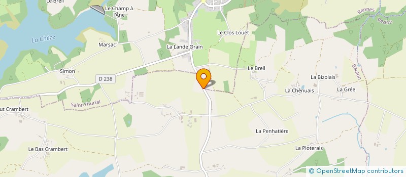 localisation de l'entreprise 840 755 961 à BAULON