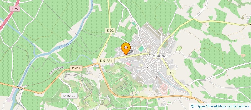 localisation de l'entreprise 840 766 414   MONTAGNAC