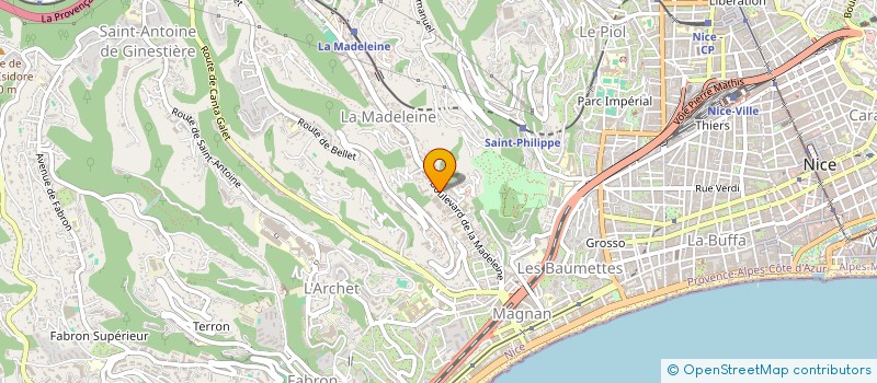 localisation de l'entreprise 840 768 840 à NICE
