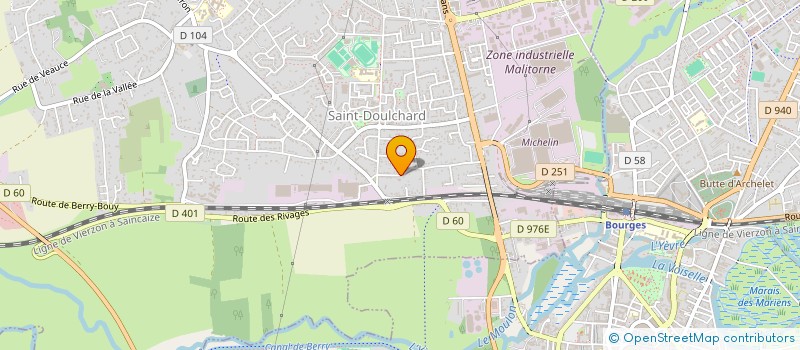 localisation de l'entreprise 840 773 725   SAINT-DOULCHARD