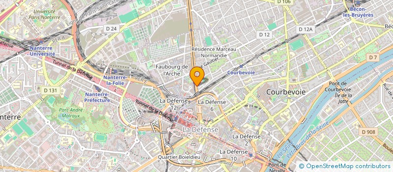 localisation de l'entreprise 840 777 312   COURBEVOIE