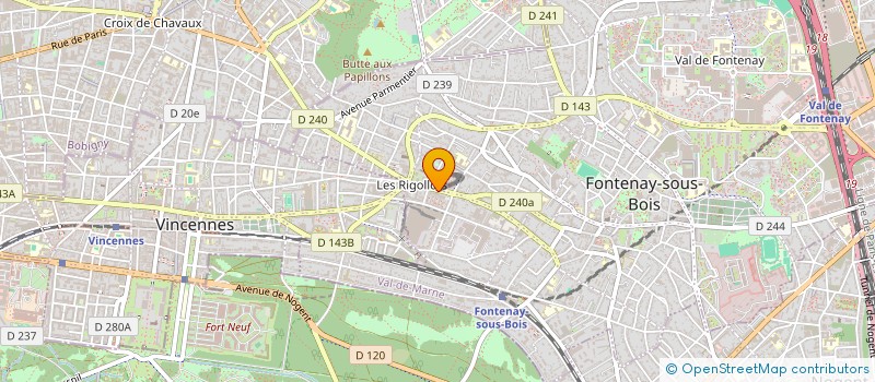 localisation de l'entreprise 840 785 190 à VINCENNES