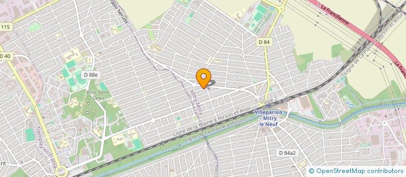 localisation de l'entreprise 840 786 370   MEYZIEU