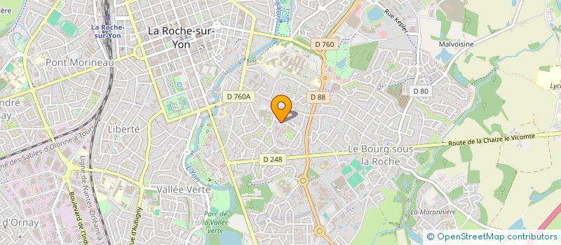 localisation de l'entreprise 840 794 838 à LA ROCHE-SUR-YON