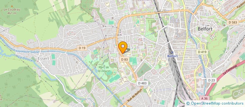 localisation de l'entreprise 840 799 282   CHAUX