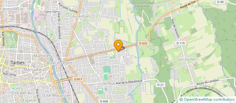 localisation de l'entreprise 840 810 527   SEMEAC