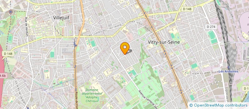 localisation de l'entreprise 840 817 456  à VITRY-SUR-SEINE