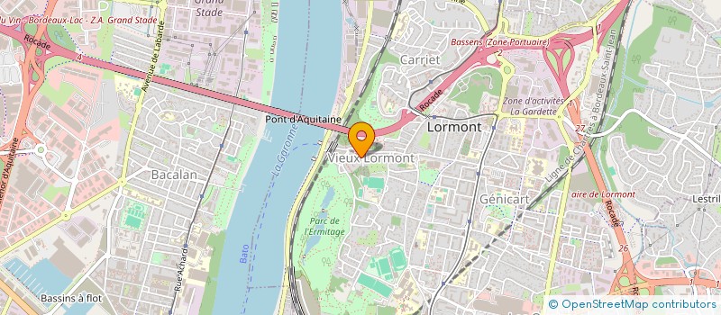localisation de l'entreprise 840 831 929 à LORMONT