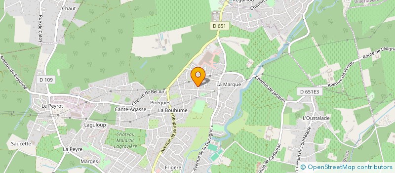 localisation de l'entreprise 840 841 837   LEOGNAN